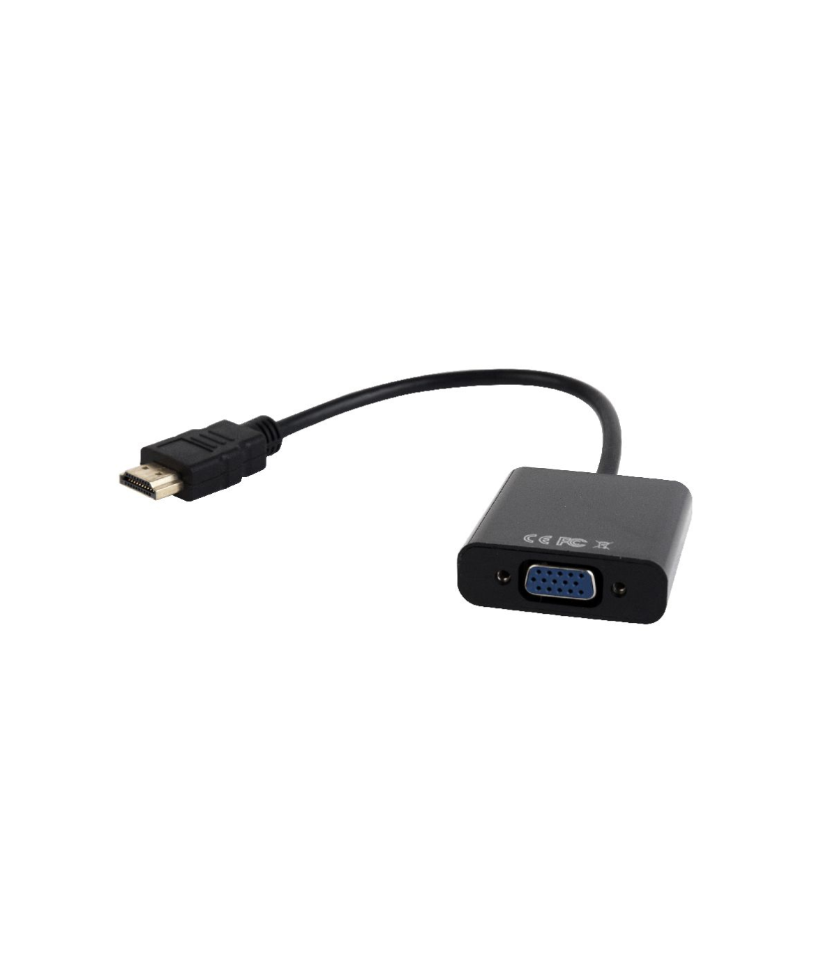 ADAPTADOR GEMBIRD HDMI A VGA HEMBRA CON 3,5MM AUDIO 0,20M