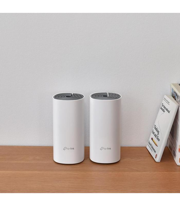 Sistema Mesh TP-Link Deco E4 1200Mbps  2.4GHz 5GHz  Pack De 2