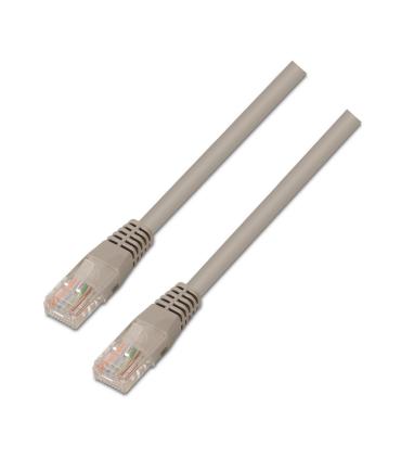 CABLE RED AISENS LATIGUILLO RJ45 LSZH CAT6 UTP AWG24 GRIS 1M