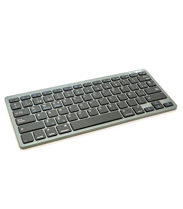 Iggual Teclado Bluetooth Slim TKL-BT Negro 2 Canal