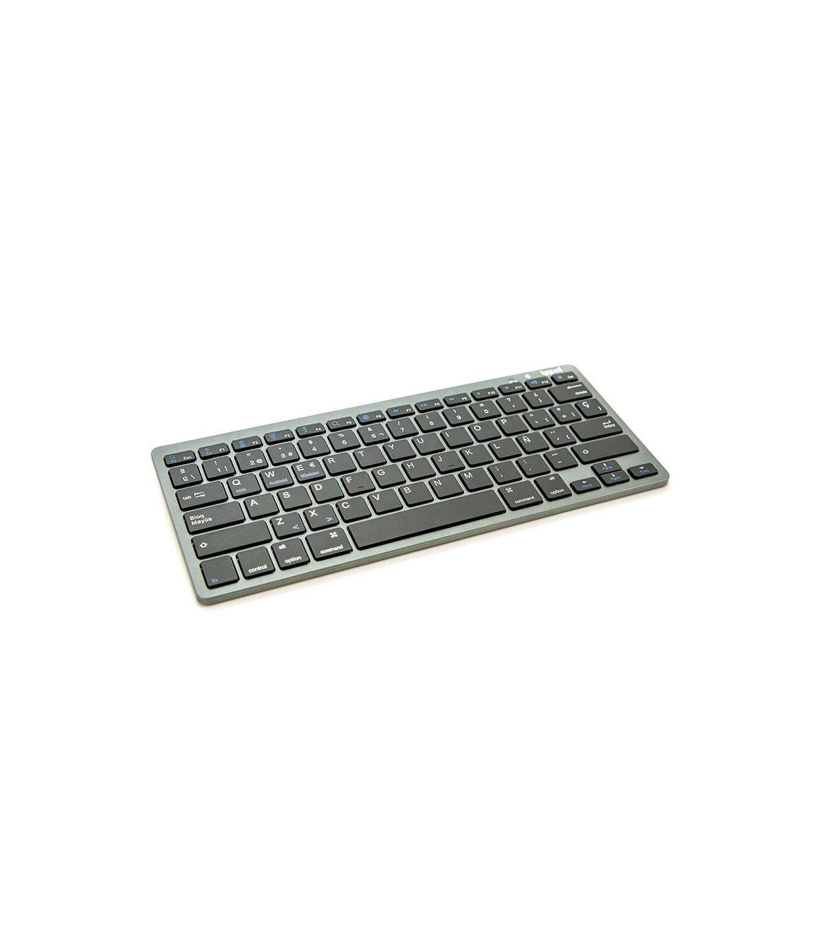Iggual Teclado Bluetooth Slim TKL-BT Negro 2 Canal