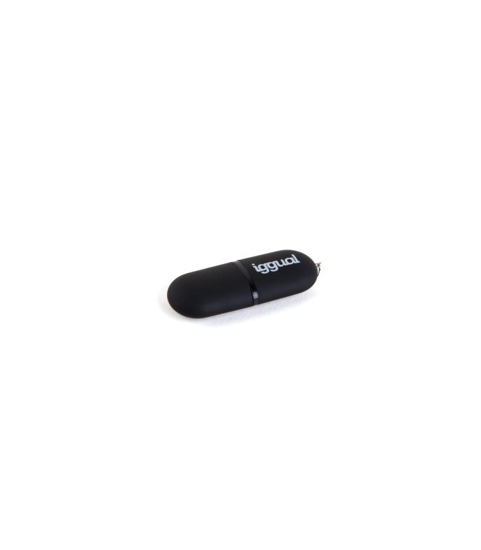 Iggual Lpiz USB 2.0 16GB PEN16 Negro Con Tapa