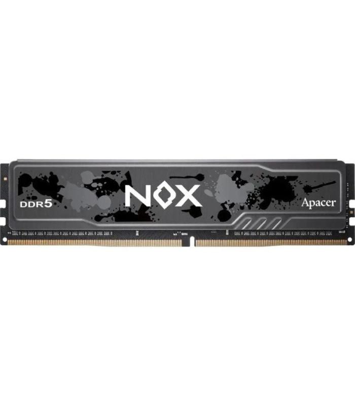 Memoria RAM Apacer NOX 16GB/ DDR5/ 6000MHz/ 1.25V/ CL38/ DIMM