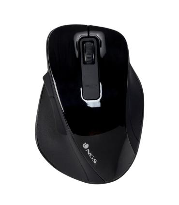 RATON  NGS INALAMBRICO BOW USB NEGRO