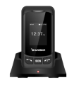Telfono Mvil Sunstech CELT26 para Personas Mayores/ Negro