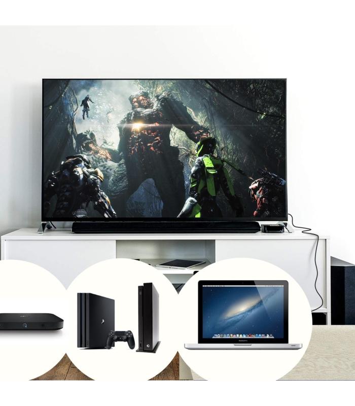 Ewent Cable HDMI 2.0 4K, Ethernet 5m