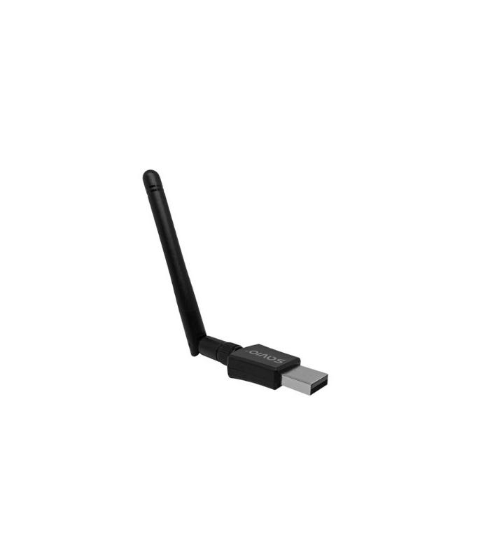 ADAPTADOR USB WI-FI SAVIO 2.4GHZ/5GHZ AK-61