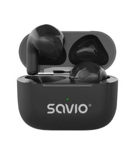 AURICULARES INALAMBRICOS SAVIO TWS-02 PRO BLACK