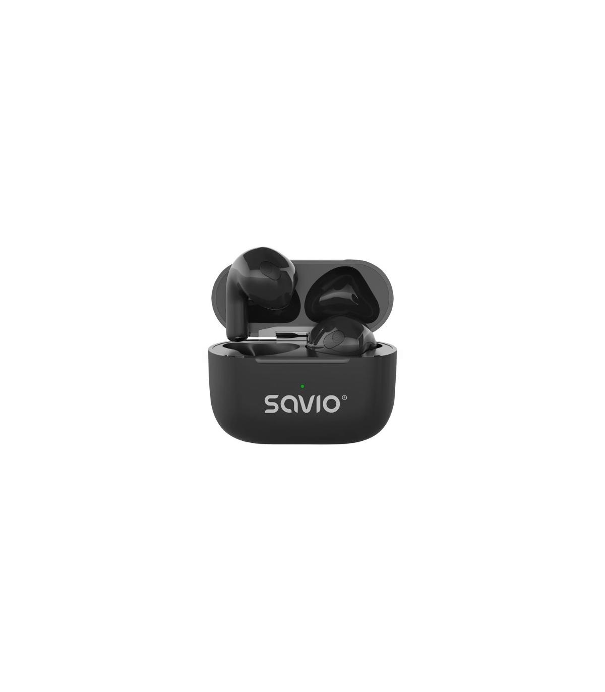 AURICULARES INALAMBRICOS SAVIO TWS-02 PRO BLACK