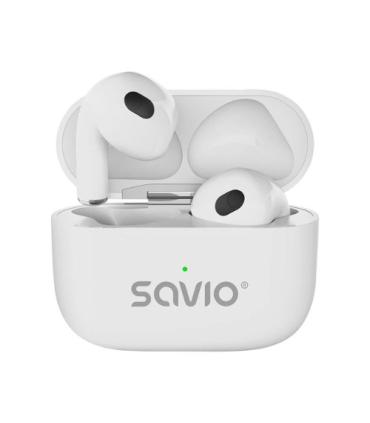 AURICULARES INALAMBRICOS SAVIO TWS-01 PRO WHITE
