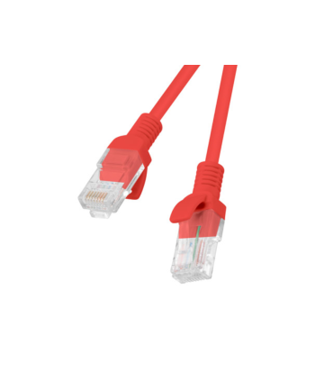 LATIGUILLO LANBERG CAT.5E UTP 3M ROJO