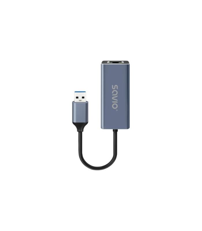 ADAPTADOR SAVIO USB-A A RJ-45  AK-83