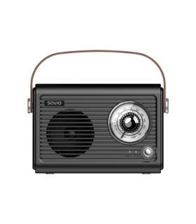 RADIO PORTATIL SAVIO RS-01 BLACK-BROWN