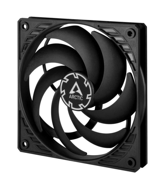 Ventilador Arctic P12 Slim PWM PST  12cm  Negro