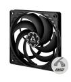 Ventilador Arctic P12 Slim PWM PST  12cm  Negro