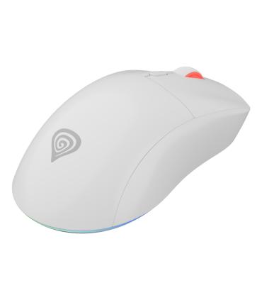 RATON GAMING GENESIS ZIRCON XIII CUSTOMIZABLE INALAMBRICO 26000 DPI BLANCO