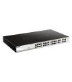 Switch Gestionado D-Link DGS-1210-24P 24 Puertos  RJ-45 10 100 1000  PoE  SFP