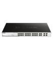 Switch Gestionado D-Link DGS-1210-24P 24 Puertos  RJ-45 10 100 1000  PoE  SFP