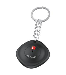 Localizador Verbatim My Finder Bluetooth Tracker MYF-01 Compatible Con Apple  Incluye Llavero Y Pila  Negro