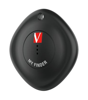 Localizador Verbatim My Finder Bluetooth Tracker MYF-01 Compatible Con Apple  Incluye Llavero Y Pila  Negro