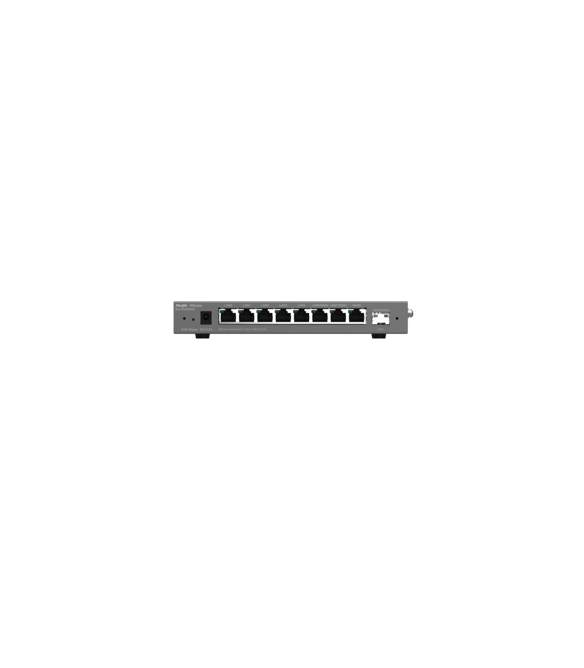 ROUTER RUIJIE REYEE RG-EG209GS 9-PORT GIGABIT + 1 SFP  MULTIWAN ROUTER
