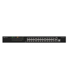 SWITCH RUIJIE UNMANAGED 24 RJ45 POE 1 SFP COMBO