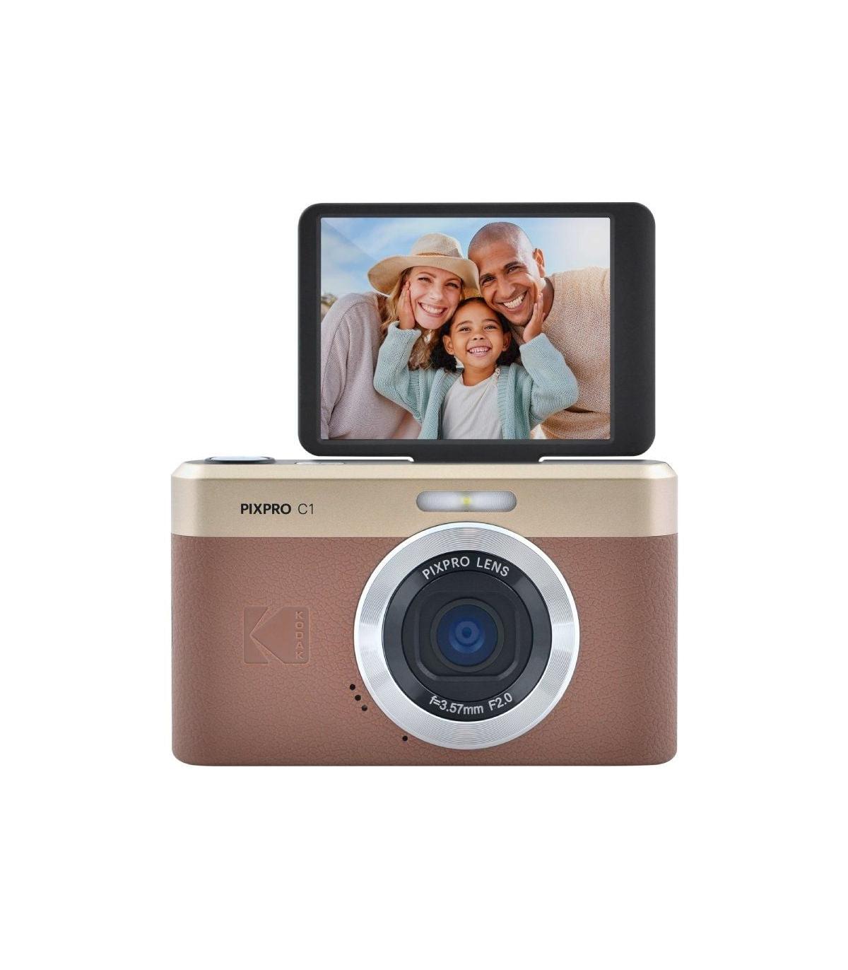 Cmara Digital Kodak Pixpro C1/ 13MP/ Zoom ptico 4x/ Marrn