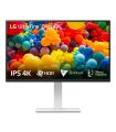Monitor Profesional LG UltraFine 27US550-W 27'  4K  Regulable En Altura  Blanco