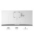 Monitor Profesional LG UltraFine 27US550-W 27'  4K  Regulable En Altura  Blanco