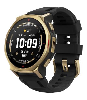 Amazfit T-rex 3 Pro 3,35 Cm (1.32") AMOLED 44 Mm Digital 466 X 466 Pixeles Pantalla Tctil Oro Wifi GPS (satlite)