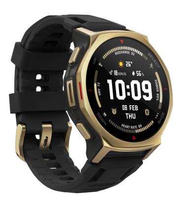 Amazfit T-rex 3 Pro 3,35 Cm (1.32") AMOLED 44 Mm Digital 466 X 466 Pixeles Pantalla Tctil Oro Wifi GPS (satlite)