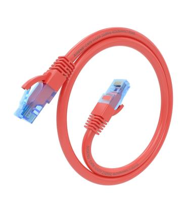CABLE RED AISENS LATIGUILLO RJ45 CAT.6 UTP AWG26 CCA ROJO 30CM