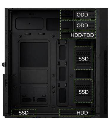 Coolbox CAJA ATX A780 USB-C 3.2 GEN1 F.500W 80+BR