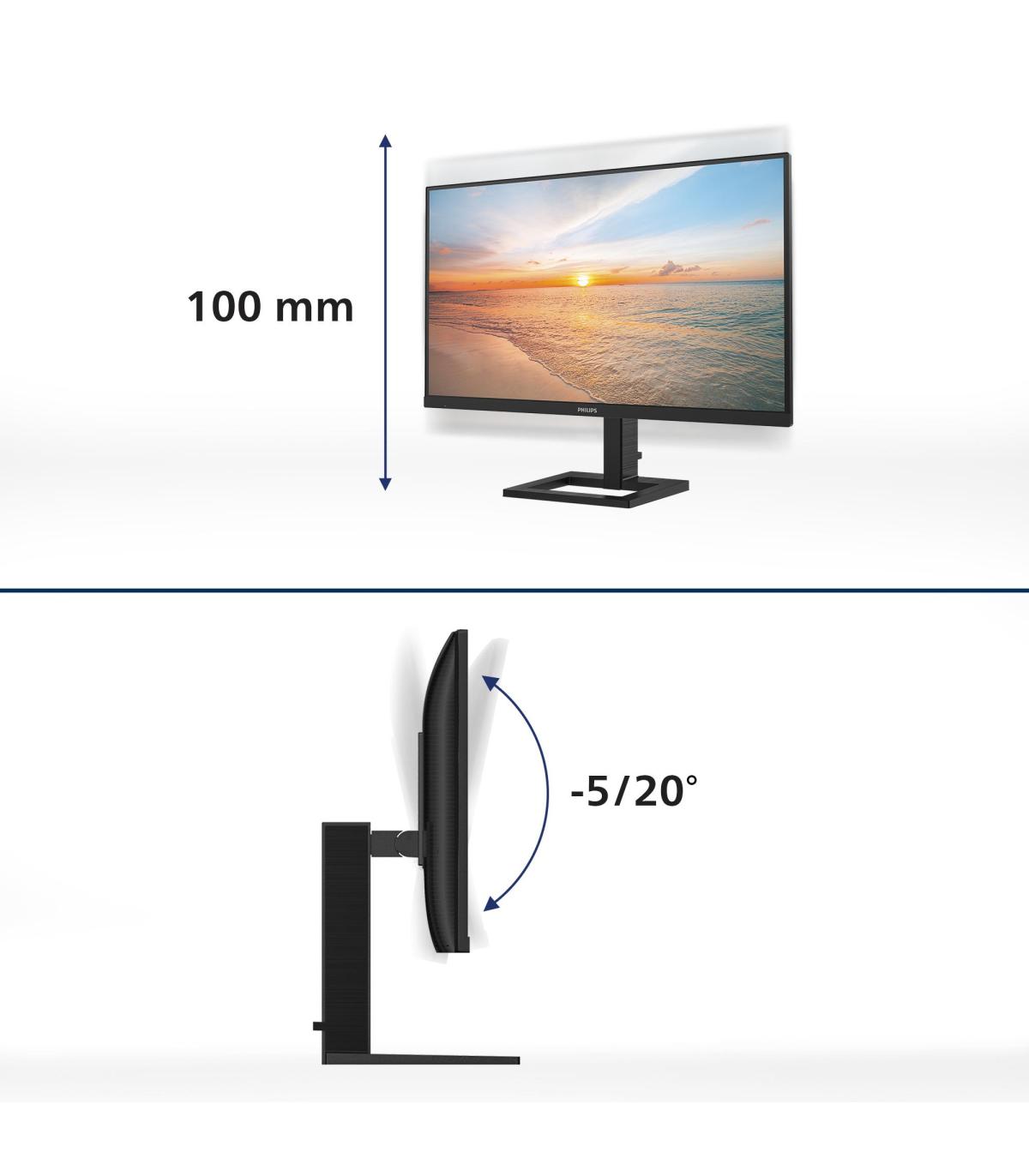 Philips 27E1N1800AE Monitor 27" IPS 4K 2HDMI DP MM