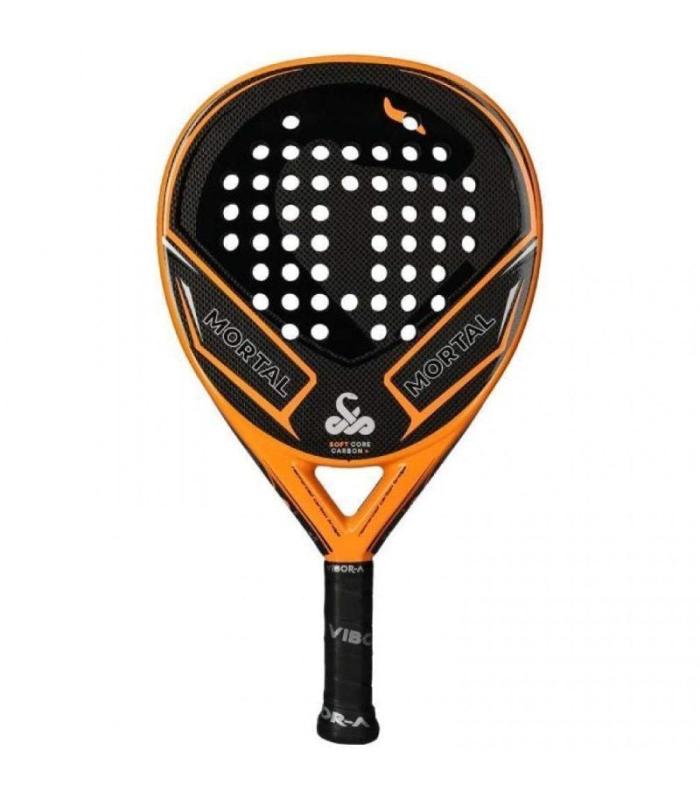 Pala de Pdel VIBOR-A Mortal Carbon 3.0/ Naranja y Negra