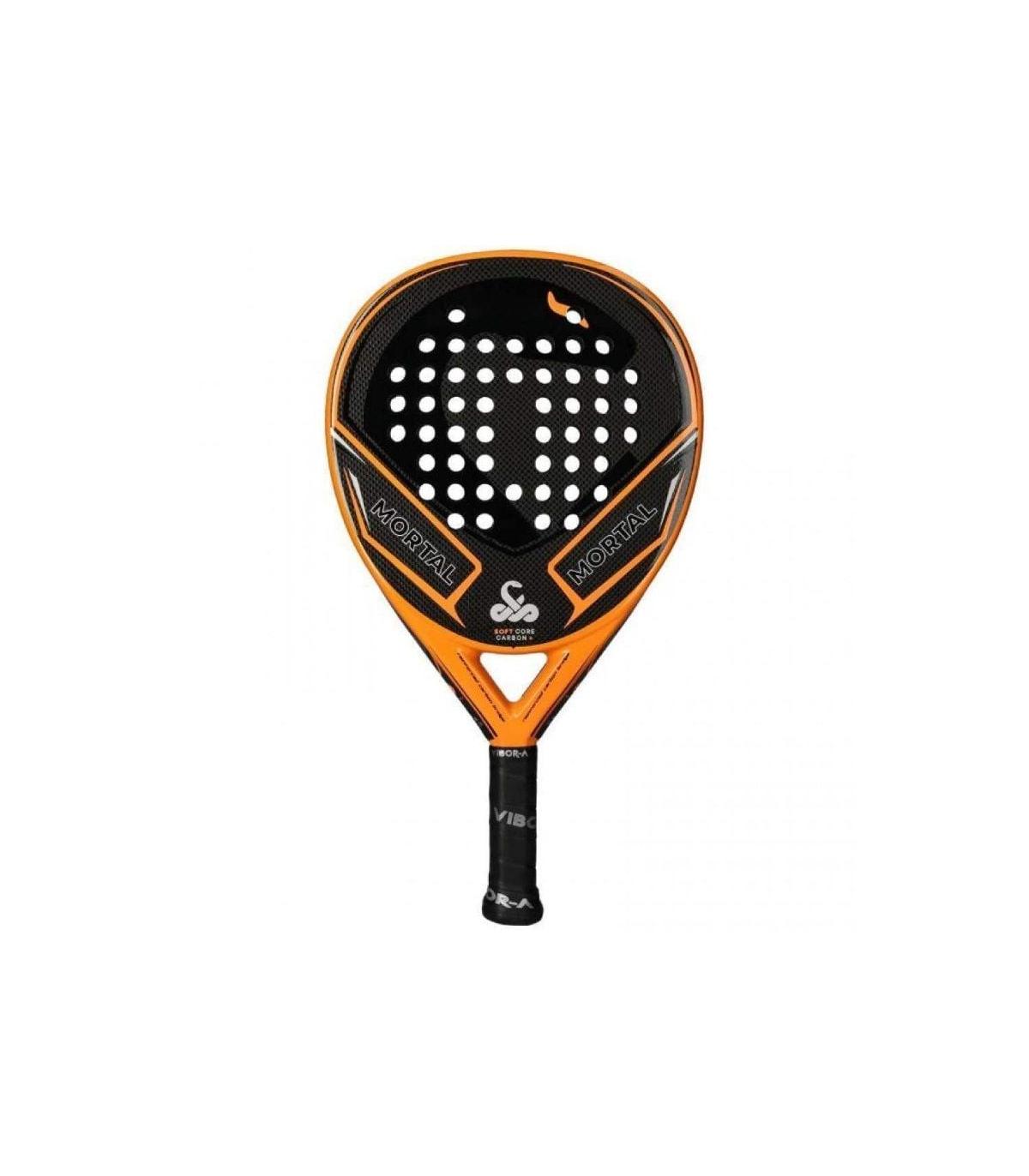 Pala de Pdel VIBOR-A Mortal Carbon 3.0/ Naranja y Negra