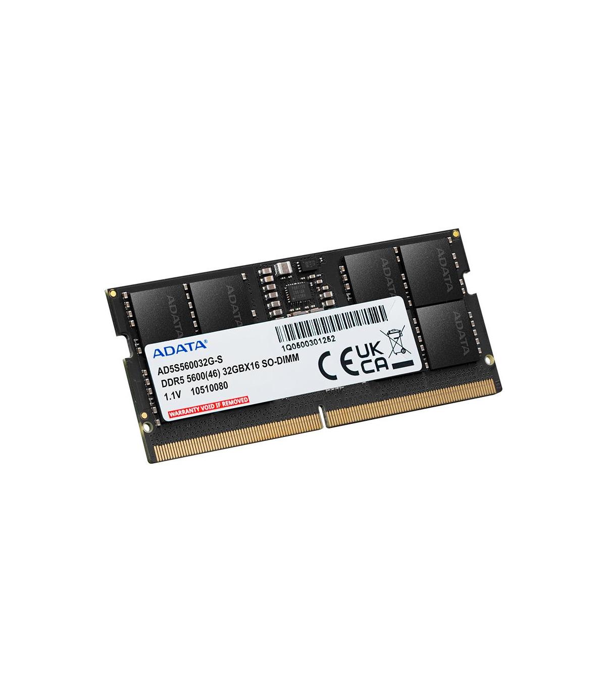 ADATA RAM AD5S560016G-S 16GB 5600Mhz DDR5 SODIMM