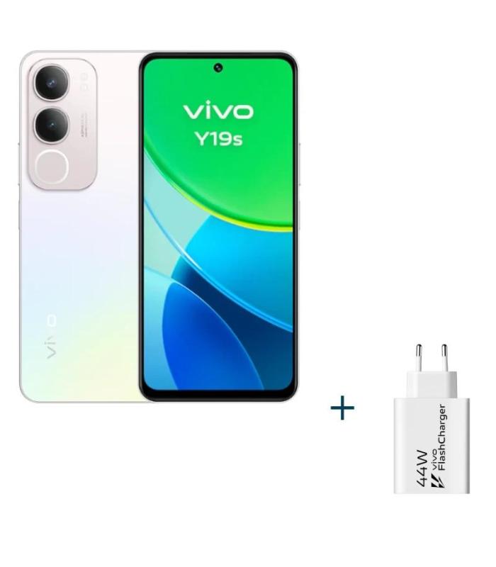 VIVO Y19s 6.68\" 8Gb(+8Gb)256G P.Silve+Cargador 44W