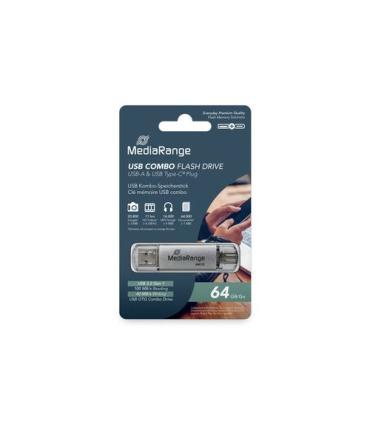 PENDRIVE COMBO 64GB USB 3.2 MEDIARANGE HIGH P.