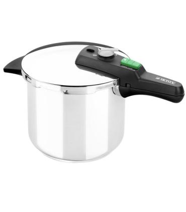 Olla a Presin Monix Quick/ 22cm/ 6L/ Acero Inoxidable