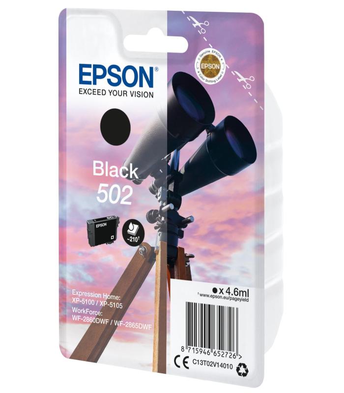 Epson Cartucho 502 Negro