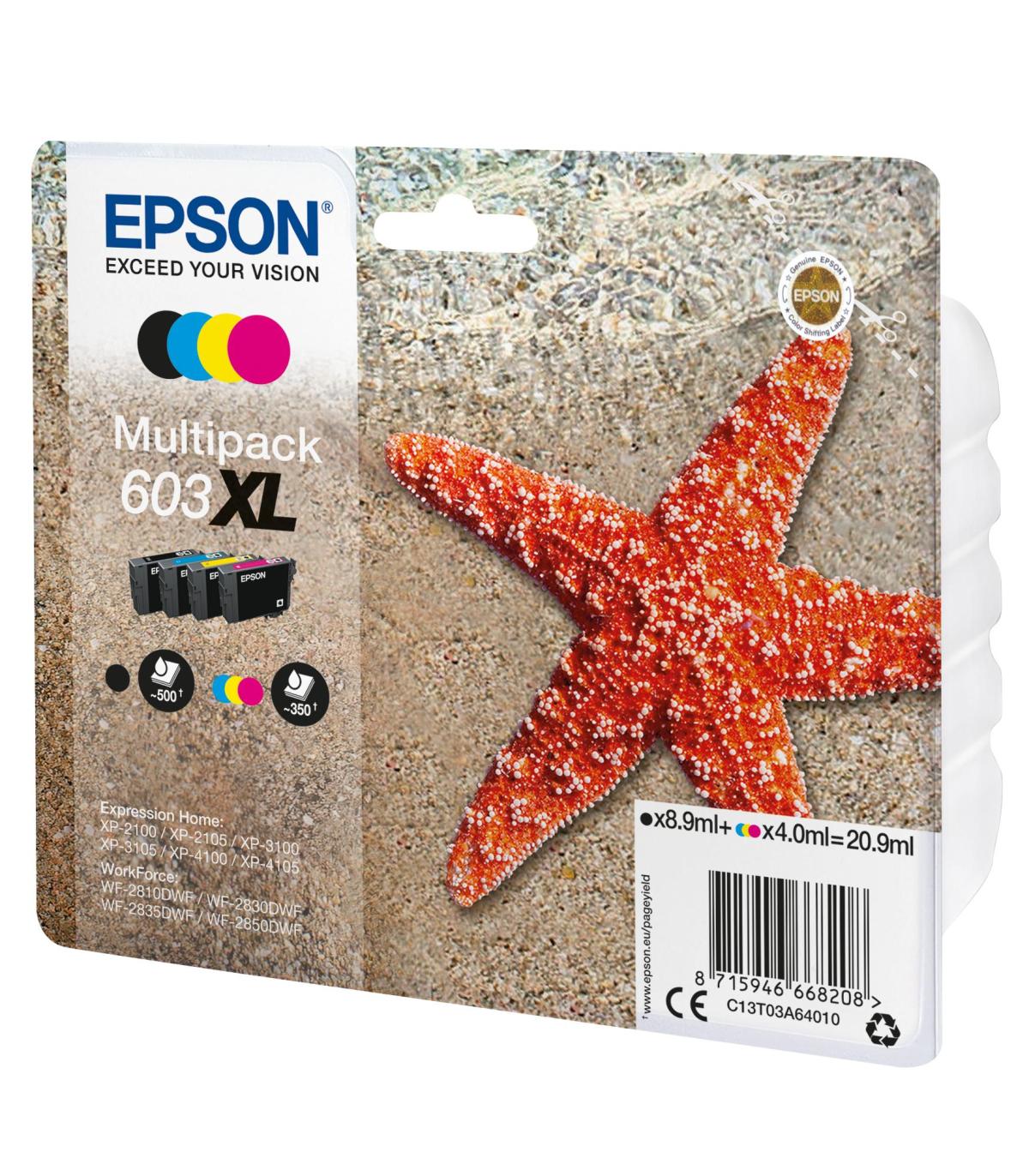 Epson Cartucho Multipack 603XL 4 Colores