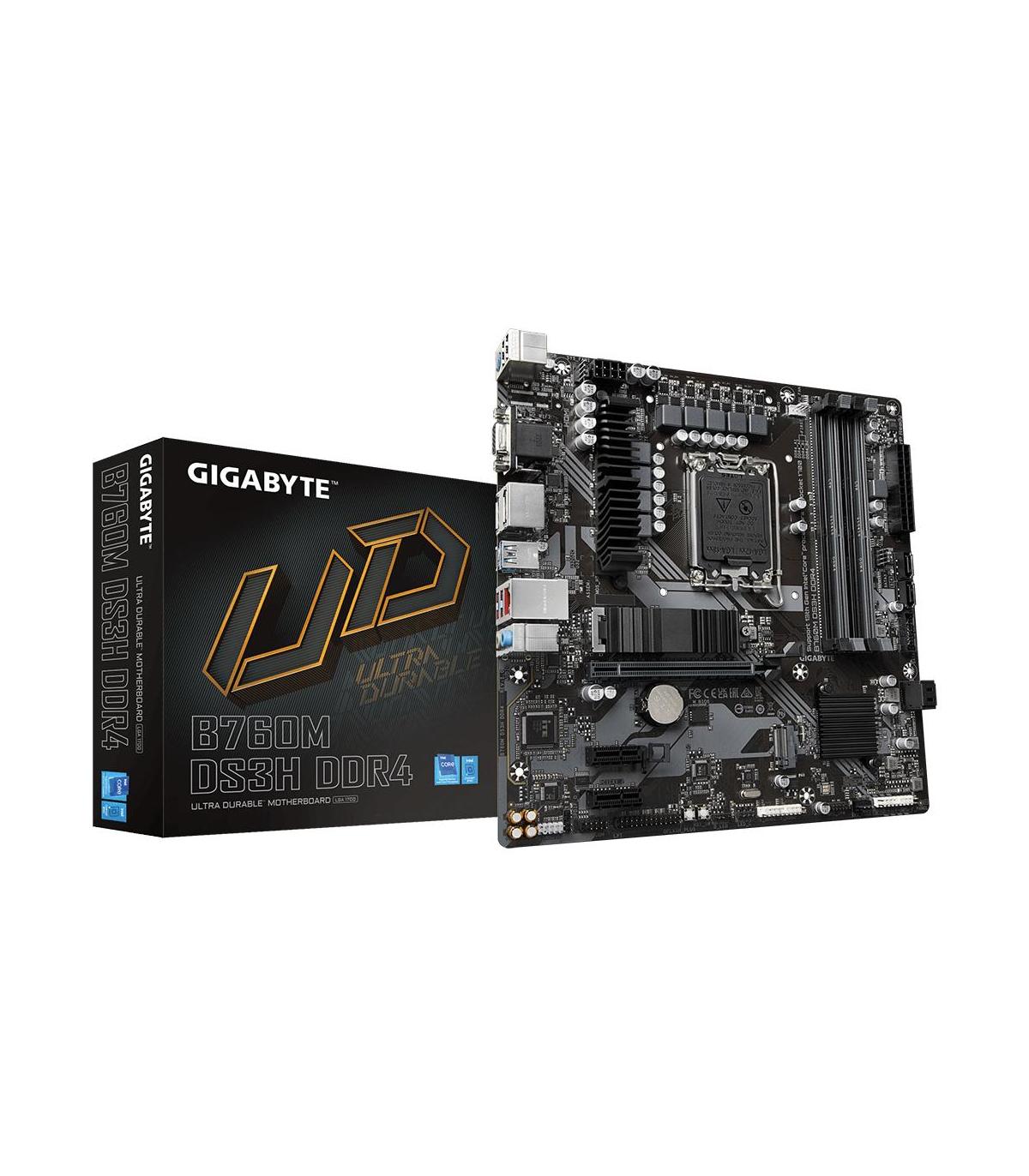 Gigabyte Placa Base B760M DS3H DDR4  MATX LGA1700