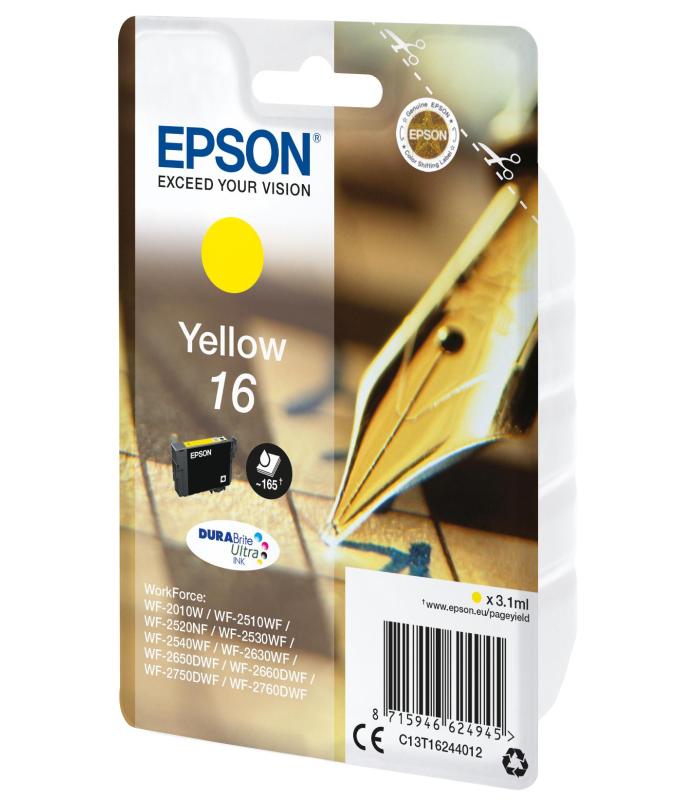 Epson Cartucho T1624 Amarillo