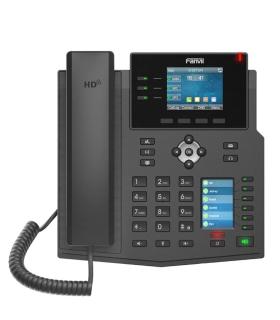 Fanvil X4U, 12 lneas SIP, 1 pantalla lateral