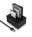 Ewent EW7014 Dock Station Dual 2.5"-3.5" USB 3.1