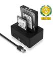 Ewent EW7014 Dock Station Dual 2.5"-3.5" USB 3.1
