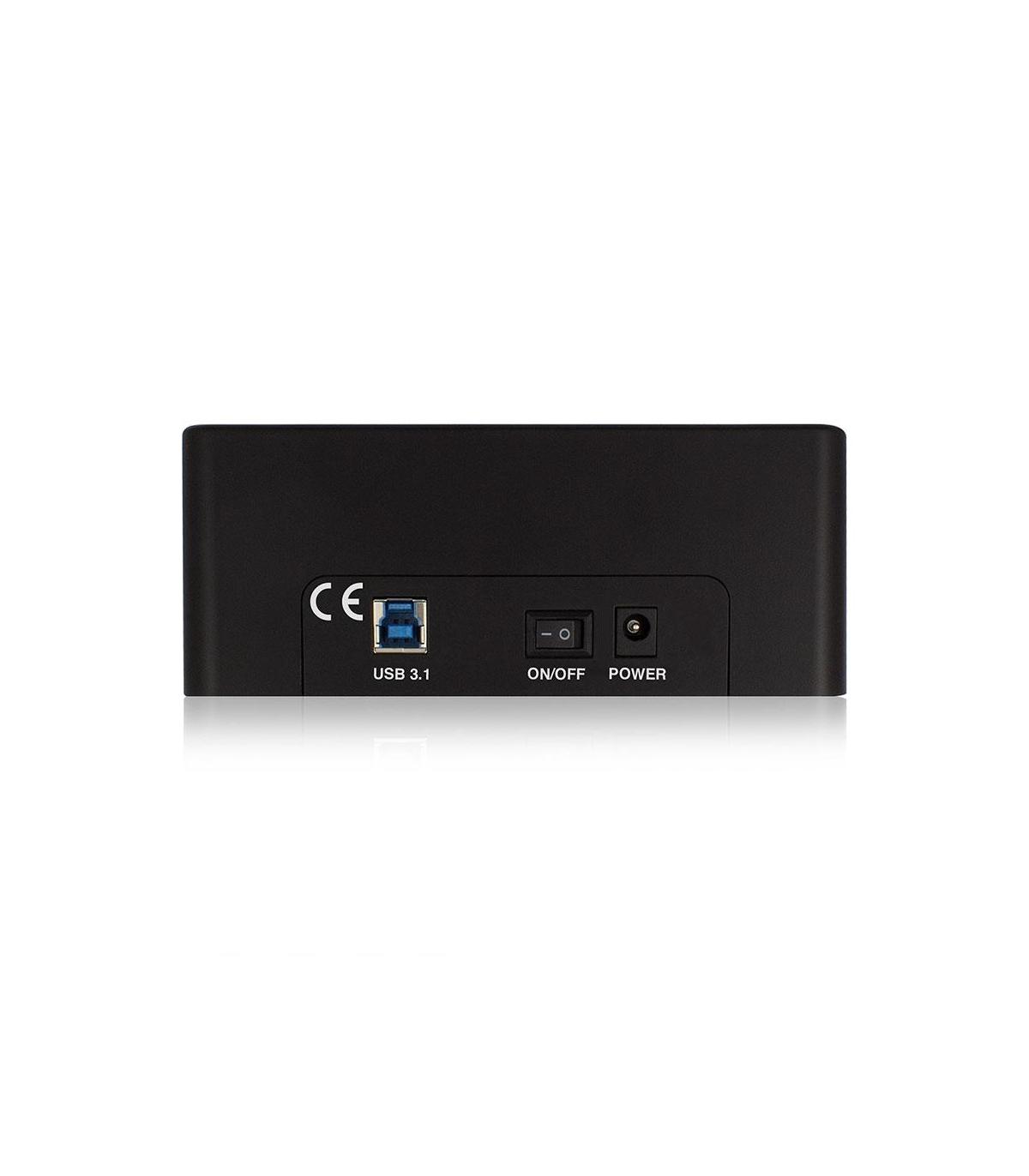 Ewent EW7014 Dock Station Dual 2.5"-3.5" USB 3.1