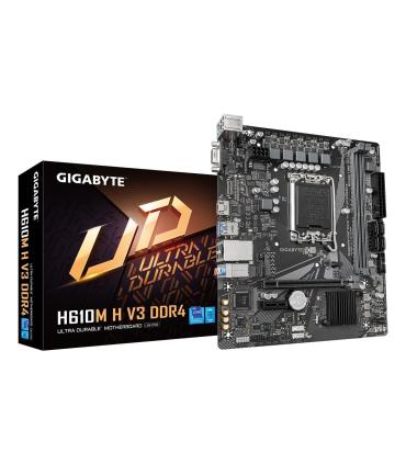 Placa Base Gigabyte H610M H V3 DDR4 Socket 1700  DDR4  PCIe 4.0  Micro ATX