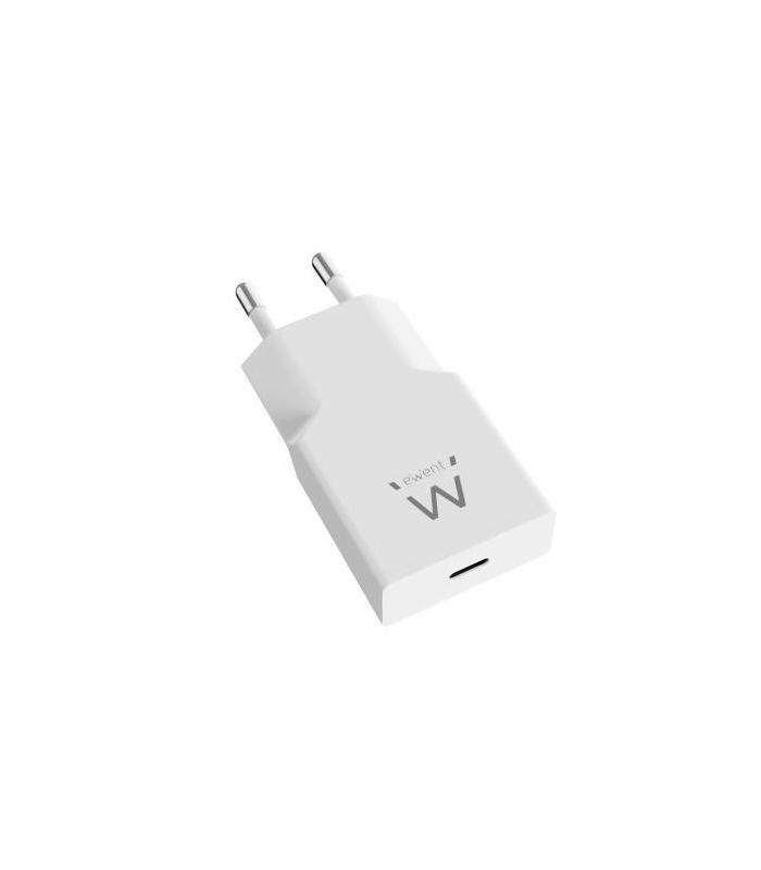 EWENT EW1310 Cargador Rpido USB-C 20W Tec.Ganfast